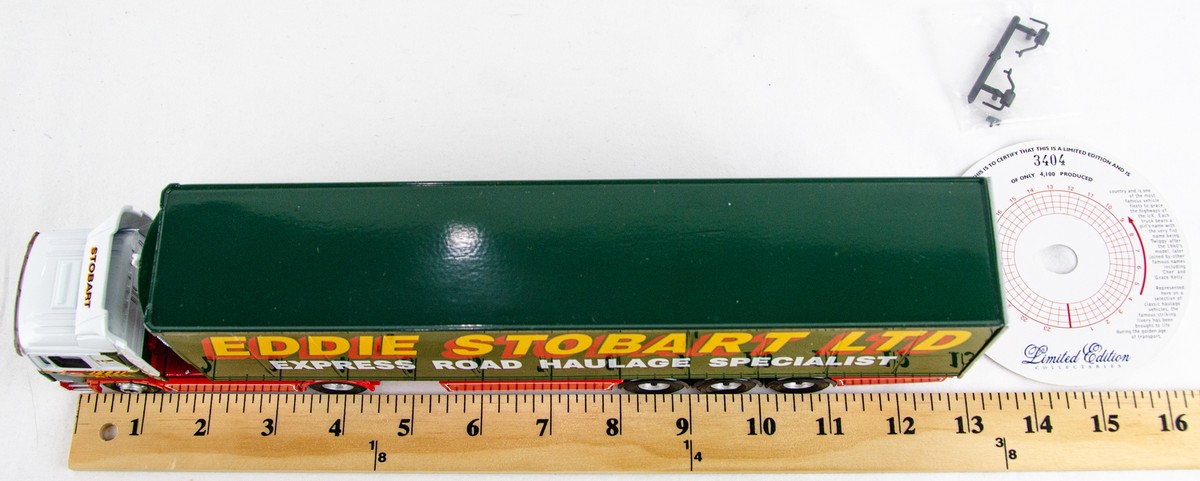 Corgi 1:50 Refrigerated Box Trailer Eddie Stobart Diecast Model