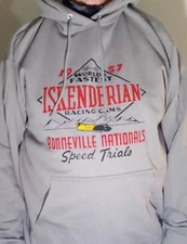 Iskenderian racing vintage style hot rod  Isky Cams 1957 Bonneville Nats Hoodie