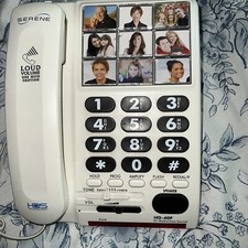 Telephone , Amplified Speaker Telephone Redial , Big Keypad