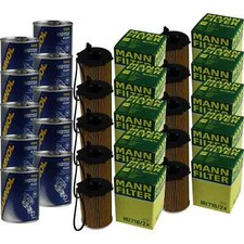 10x Original MANN Ölfilter HU 716/2 x + 10x SCT Motor Flush Motorspülung