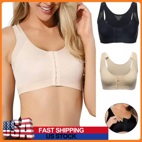 Women Post Surgery Bra Post Surgery Support Compression Brasier Post Operatorio - Picture 1 of 31