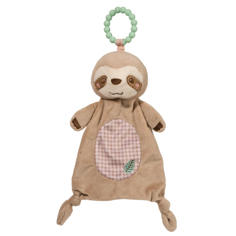 DOUGLAS CUDDLETOY Faultier Baby-Schmusetuch Beissring-Schnuffeltuch Schmusepuppe Kuscheltuch