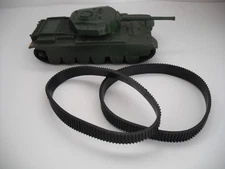  DINKY TOYS REPLACEMENT TRACKS FOR #651 CENTURION TANK  TRACKS ONLYONE PAIR.