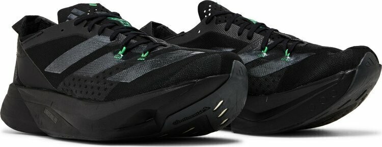 adidas Adizero Adios Pro Three Sneakers Triple Black Running