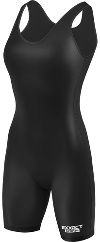 Exxact Sports hochgeschnittenes Jugend Mädchen Wrestling Singlet, vollflächige Singlets - Bild 8 von 54