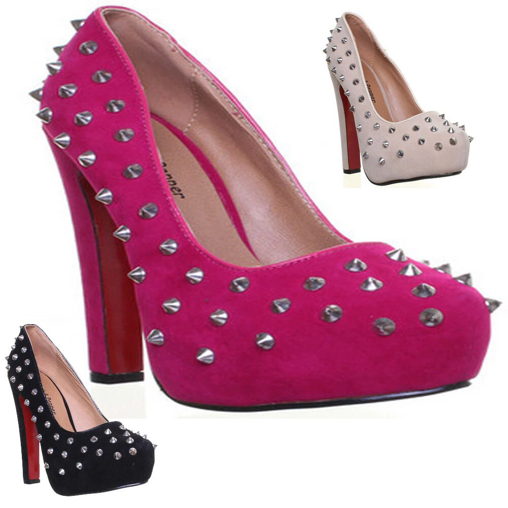 Scarpe tacco shop borchie