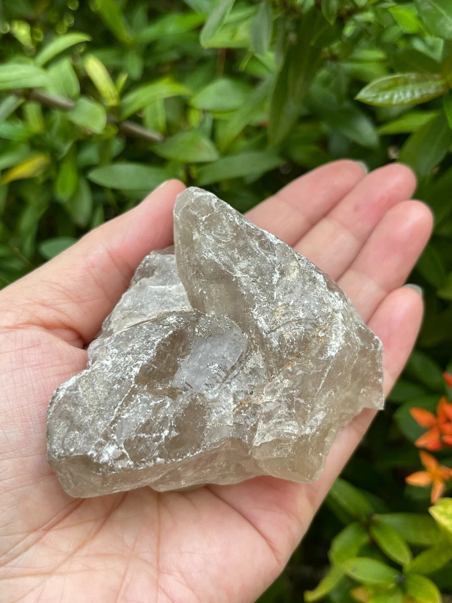 Large Smoky Quartz Rough Natural Stones, 2-4 Raw Smoky Quartz Crystals