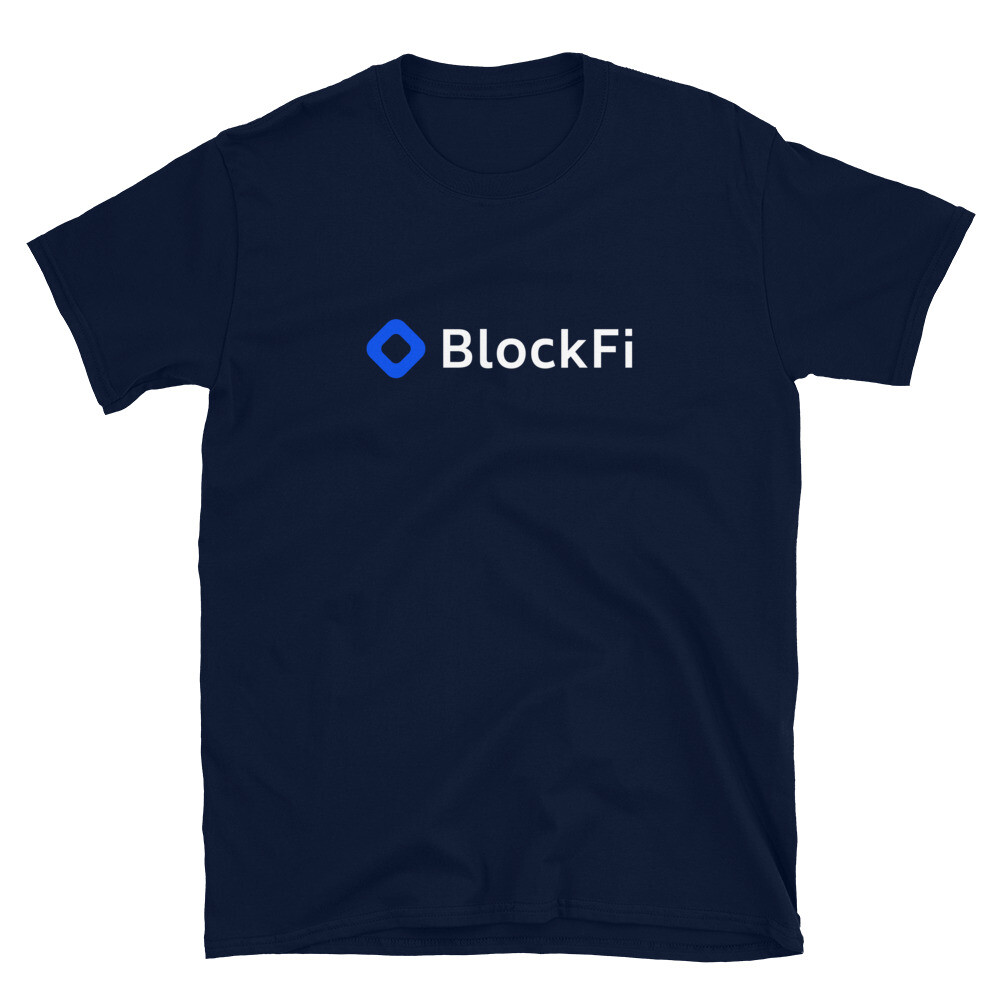 Blockfi Logo T-shirt BlockFi Crypto Trader Gift Tee | eBay
