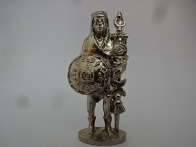 50 mm '' Metallfigur EU / Römer / Vexilarius / Chrom / 2-3 Kennung