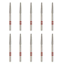 Zirconia Adjustment Cutter Diamond Burs Round End Taper Z856/016F High Speed