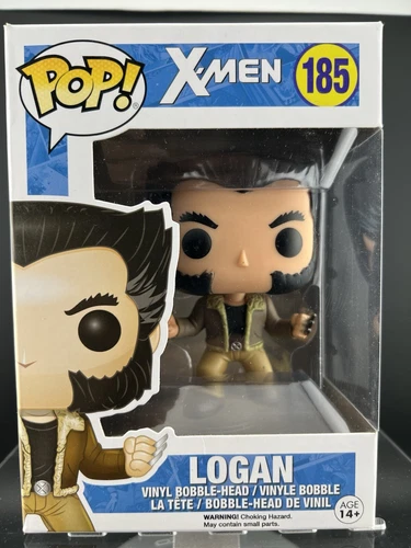 Funko POP! Marvel X-Men Logan Vinyl Bobble-Head #185