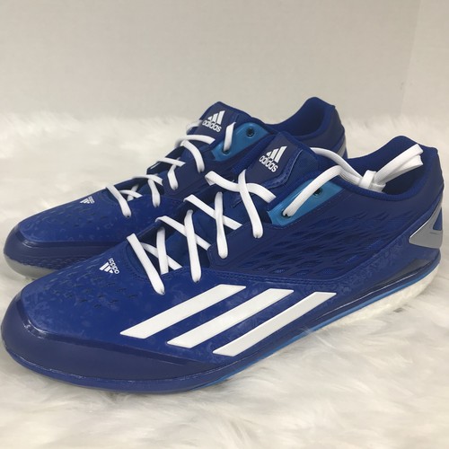 Adidas Energy Boost Icon niedrige Metall Baseball Stollen blau Q16725 Herren Größe 12,5 - Bild 3 von 10