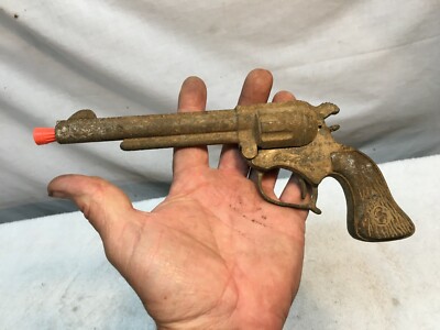 Vintage George Schmidt Roy Rogers Toy Cap Gun sold as is Parts Repair