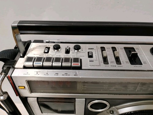 JVC RC-550S vintage and very rare boombox - Ghetto blaster El Diablo ( Working ) - Picture 11 of 12