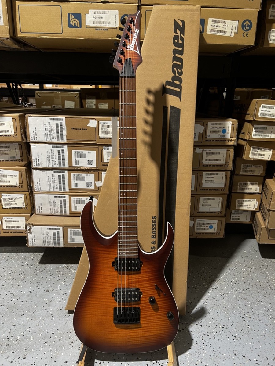 Ibanez RGA42FM Solidbody Electric Guitar - Dragon Eye Burst Flat