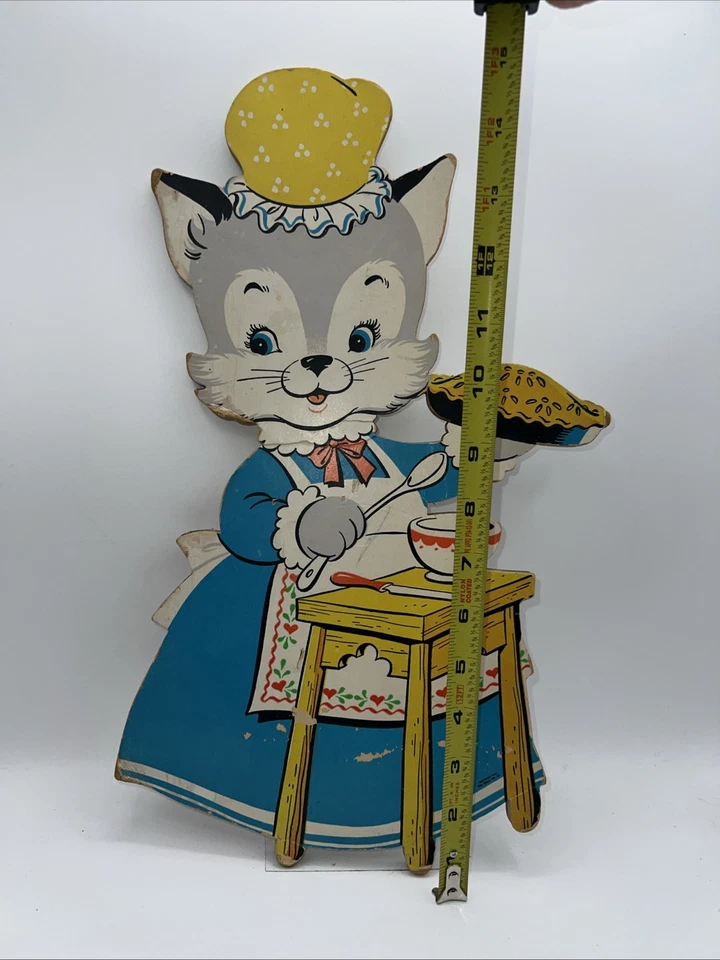 Arte de pared vintage Dolly Toy Co 3 pequeños gatitos perdieron sus guantes Foto 2 de 4