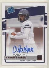 2020 Panini Chronicles Draft Picks Red Aaron Parker #14 Auto k0s