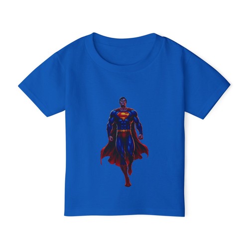 Toddler T Shirt Kids Girl Boys Superhero Present Birthday Cotton Size 2-6T - - Picture 19 of 29