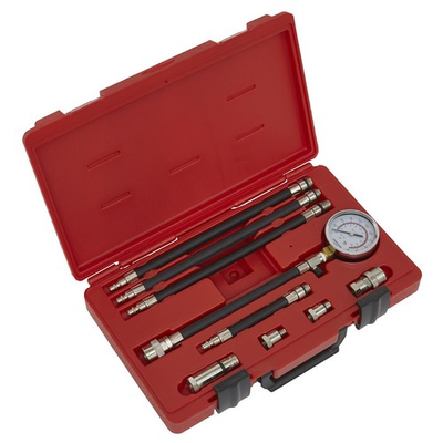 #ad Sealey Petrol Compression Test Kit 10pc VSE206 $223.48