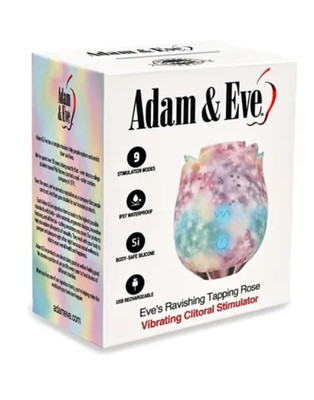 Eve's Ravishing Rose Tapping Relaxation Tool  by Adam & Eve | eBay