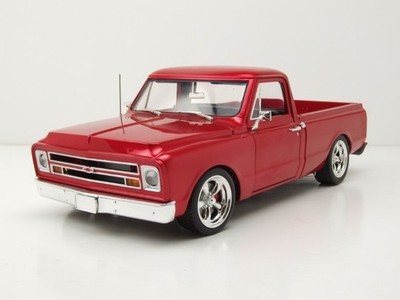 Chevrolet C-10 Custom Showtime Pick Up 1967 rot Modellauto 1:18 Acme