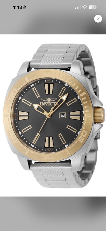Watch Invicta 48932 Speedway Men's 46 Stainless steel, New with box