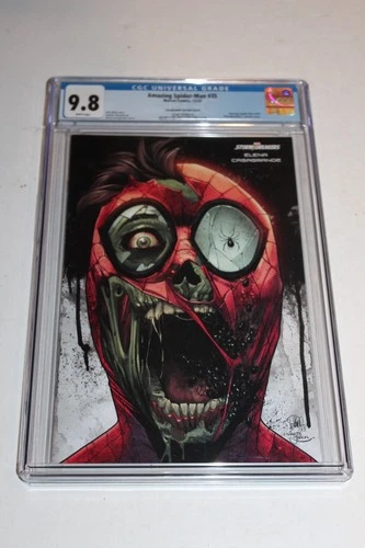 CGC 9.8 Amazing Spider-man 35 2023 NM+ Casagrande Variant Cover Stormbreakers