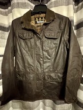 BARBOUR LADIES UTILITY Wax Jacket - UK12 - Brown- Great Condition - Women’s