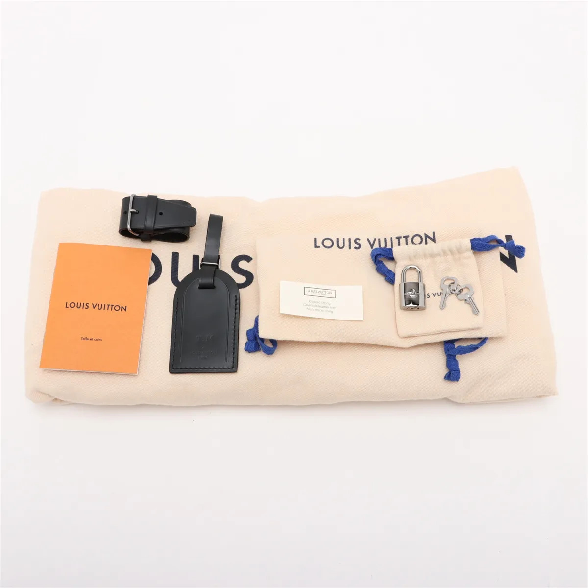 Louis Vuitton Monogram Eclipse Keepall Bandrière … - image 15