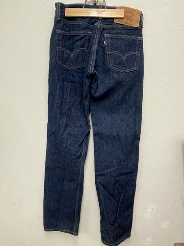 Jeans Vintage Levi's 501 XX Lavado Oscuro Etiqueta EE. UU. 29x32 Excelente Estado - Imagen 2 de 8