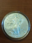 2008 American Silver Eagle Dollar. Uncirculated.  .999 Fine Silver.