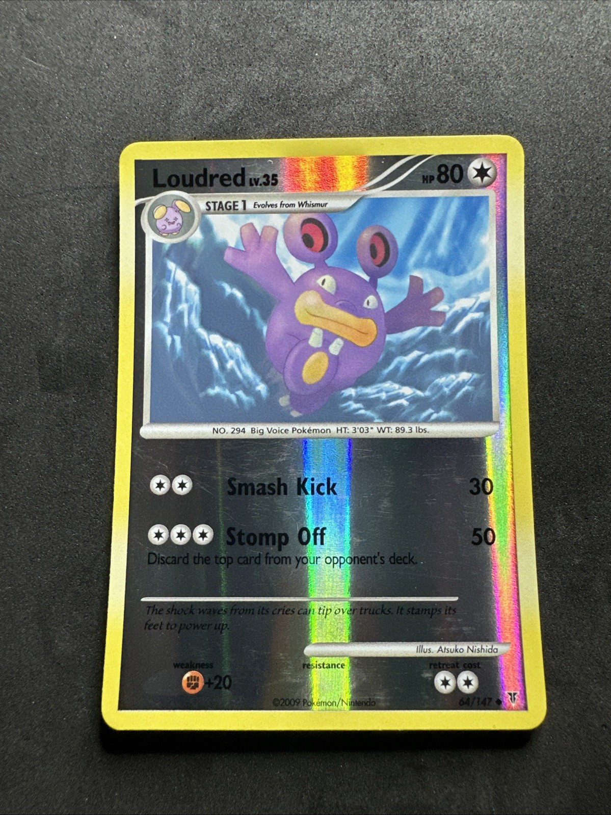 Loudred 64/147 Supreme Victors Reverse Holo
