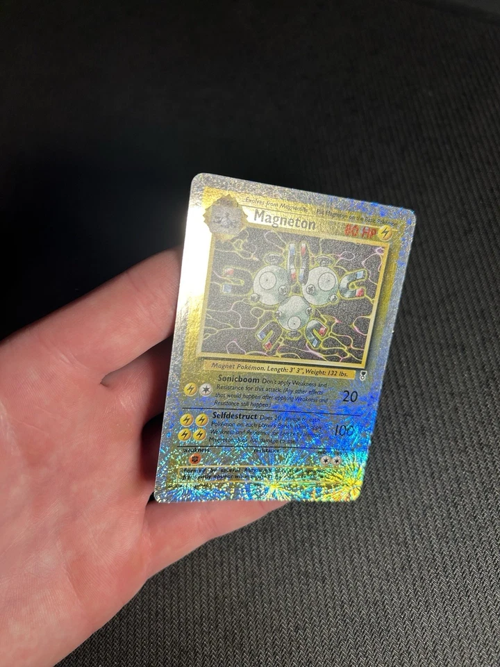 Pokémon TCG Magneton 28/110 Legendary Collection Reverse Holo LP/LP- - Image 4 of 4