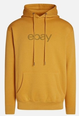 +++ Unisex heavyweight eBay Hoodie - Senf / Mustard, L, neu +++