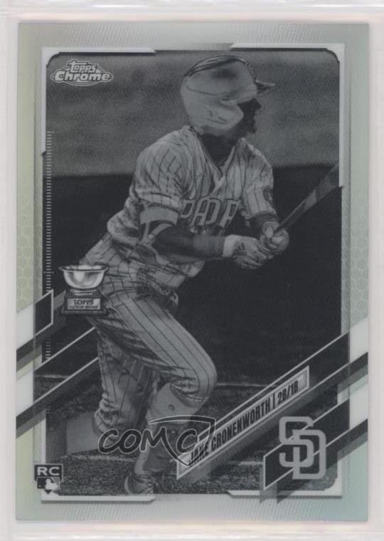 2021 Topps Chrome Negative Refractor Jake Cronenworth #49 04hd