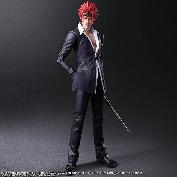Figura FF7 Remake Play Arts Reno Play Arts revisión #a30645