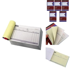 Convenient 5 Pack Sales Order Books - Carbonless Receipt Forms for Business