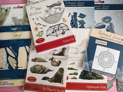 Tattered Lace & Other Sea Themed Die Sets - See Pictures to See All