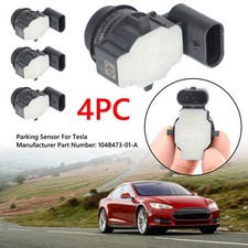 4X Ultraschall PDC Parksensor 1048473-01-A f&uuml;r Tesla Model S X 2014-2016 UK