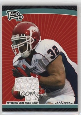 2008 Topps Rookie Progression Single Jersey Relics Peyton Hillis #PSR-PH 7u1