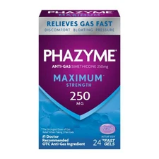 (8 Boxes) Phazyme Gas Relief, Gas and Bloating Relief for Adults 02/2026