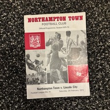 Northampton Town FC Progamme x1