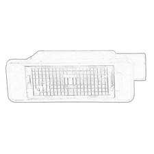 1x ORIGINAL® RENAULT 26 51 096 46R Kennzeichenleuchte