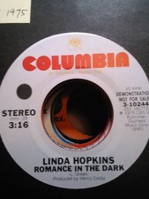 Linda Hopkins, Romance in the Dark ~ NM 1975 Columbia 45 +sleeve