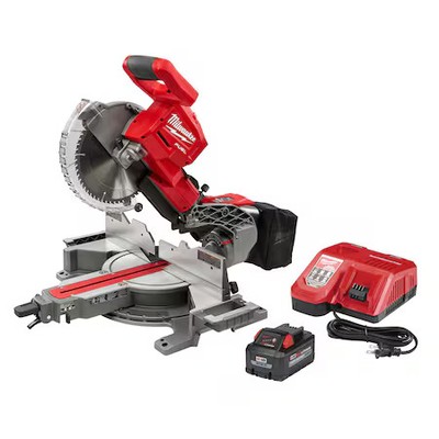 Milwaukee Tool 2734-21 M18 Fuel 10'' Dual Bevel Sliding Compound Miter Saw