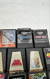 Donkey Kong Frogger Star Wars 11 ColecoVision Game Lot 1980s Boxed Frogger