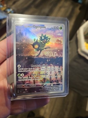 Pokemon TCG Teal Mask Ogerpon #123 Black Star Promo Scarlet & Violet PACK FRESH 