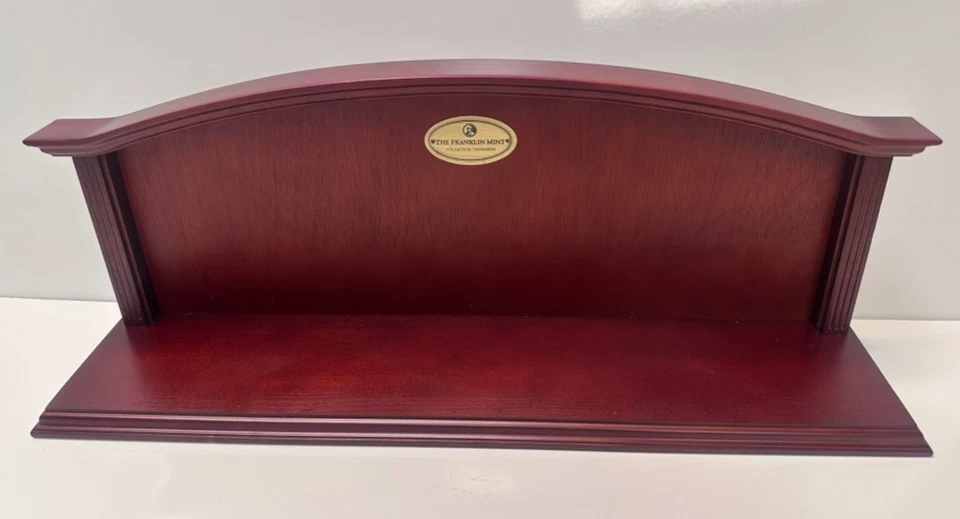 Franklin Mint Wall Shelf Collectors Display Case 24"  New! - Image 2 of 4