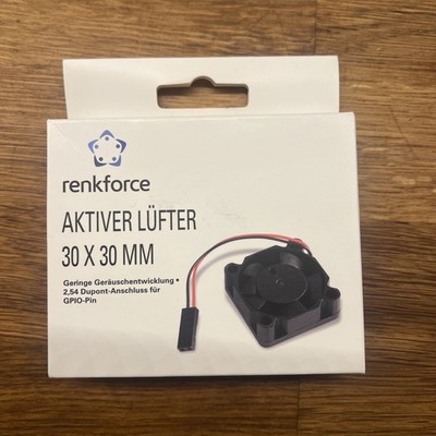 Renkforce  Aktiver Lüfter Passend für (Entwicklungskits): Raspberry Pi, Rock ...