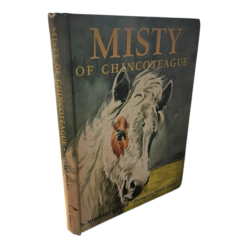 Misty of Chincoteague by Marguerite Henry Wesley Dennis 1964 Hardcover USA Print - Image 2 of 4